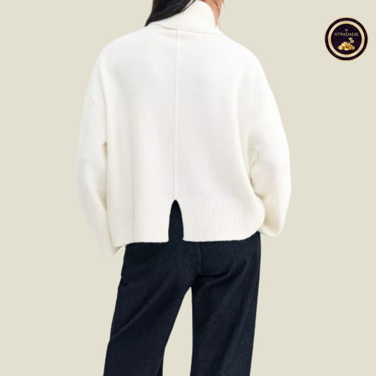 PULL&BEAR PULL DOUX À COL MONTANT