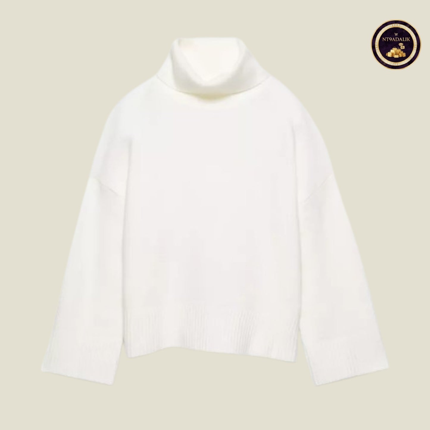 PULL&BEAR PULL DOUX À COL MONTANT