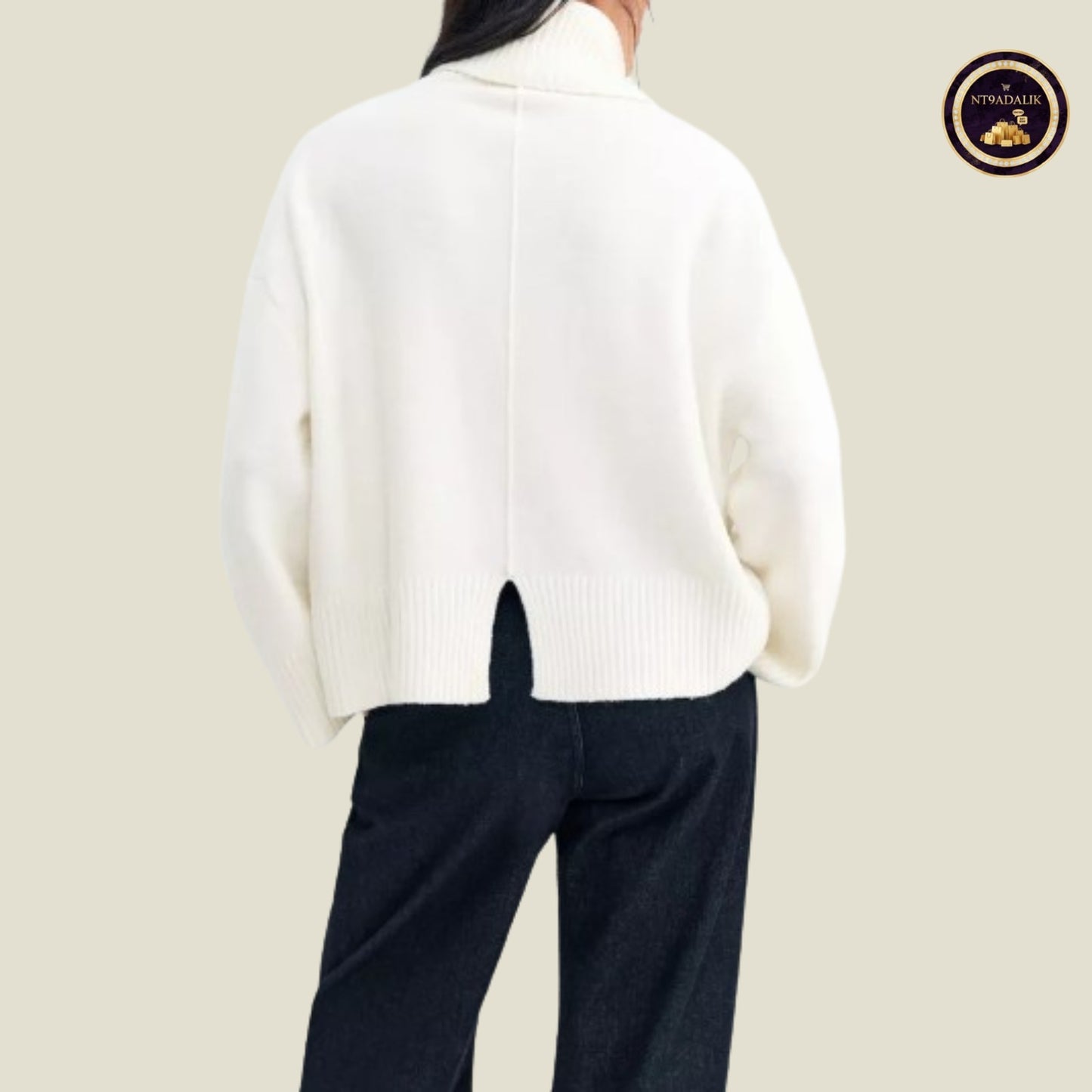 PULL&BEAR PULL DOUX À COL MONTANT