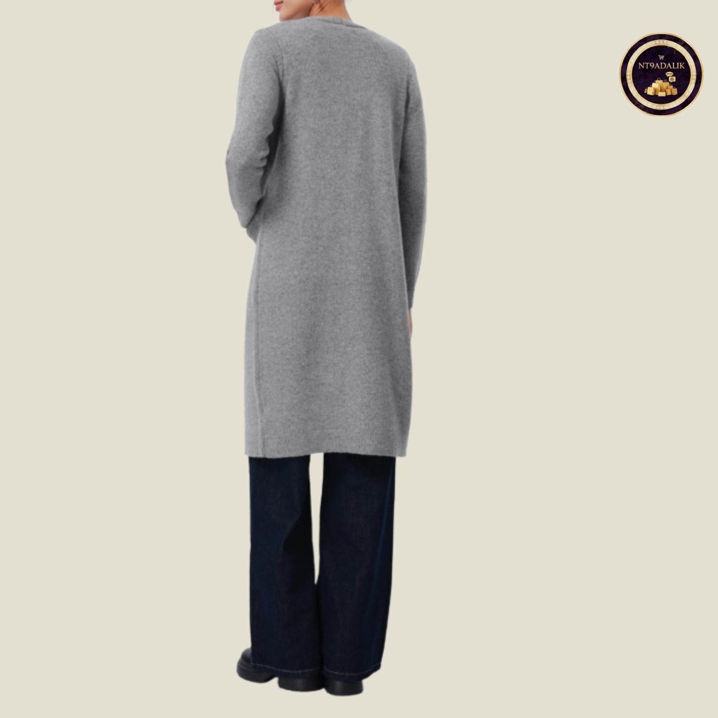 Even&Odd Gilet - deep grey melange