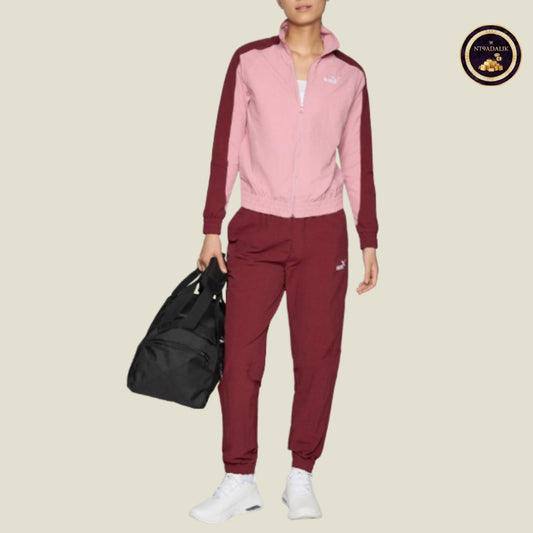 Puma SET - Survêtement - ruby shimmer